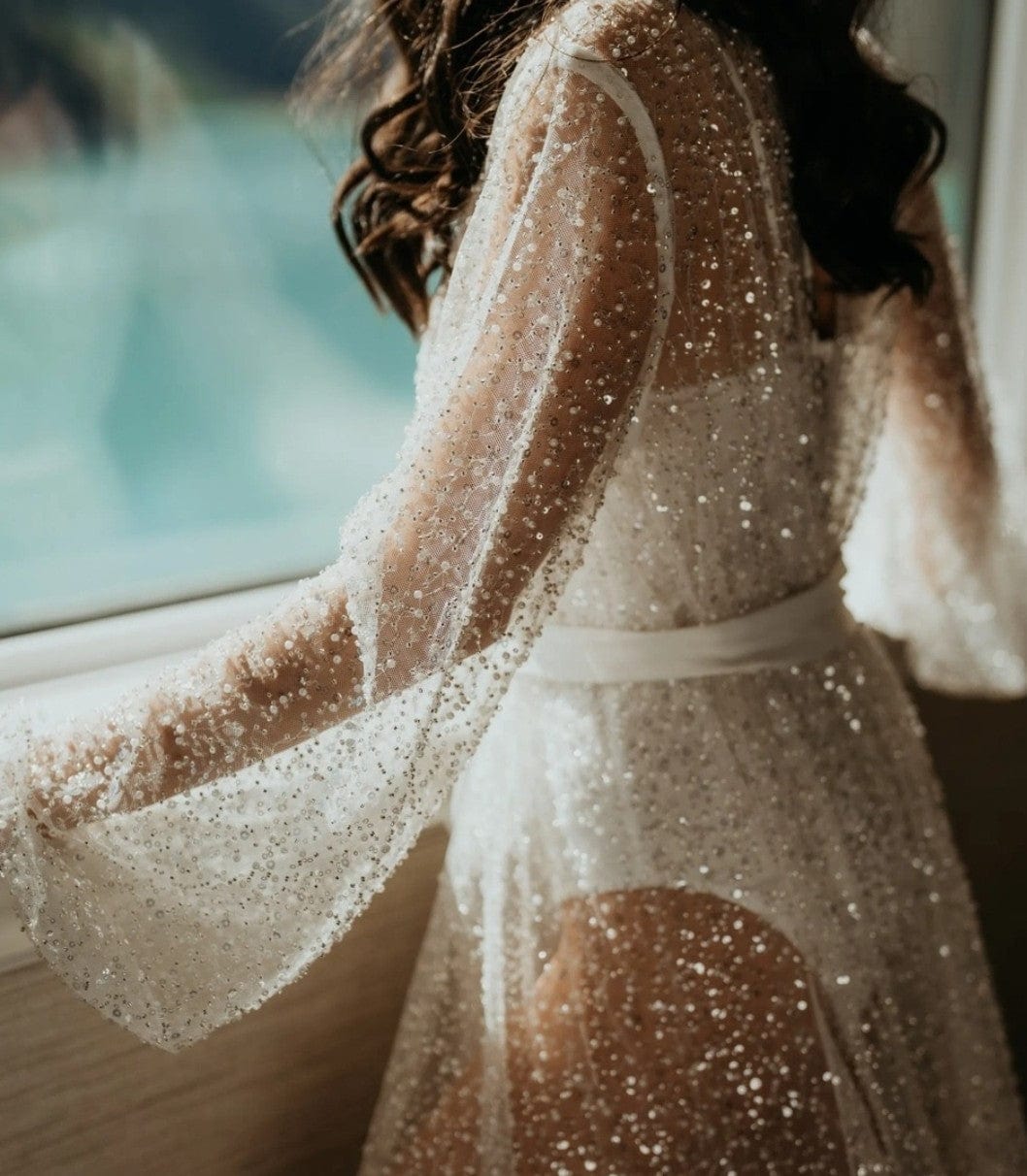 Athena Sparkly Beaded Robe