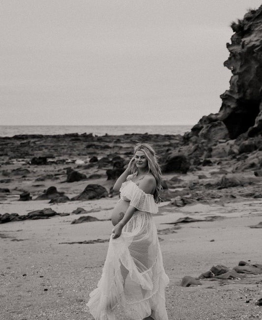 Kyndra Two Piece Maternity Photoshoot Set