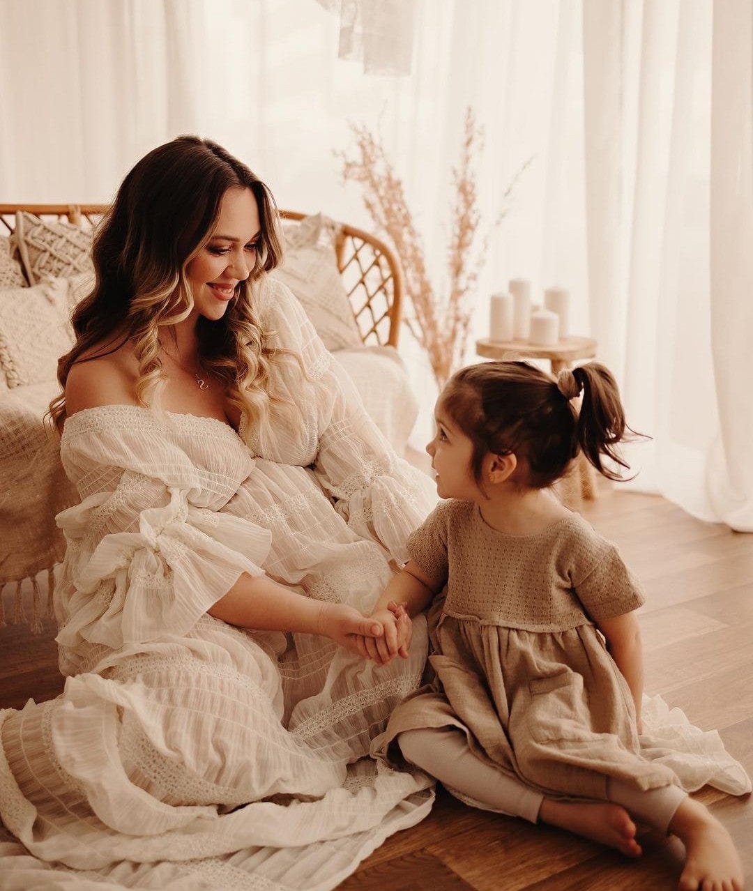 Anabelle Maxi Dress ~ Ivory