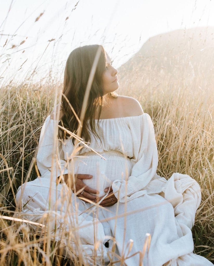 We Are Reclamation Ruffle Me Open Gown - Ivory