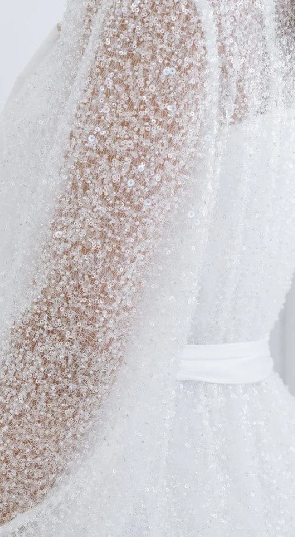 Ivy Beaded Maternity Photoshoot Robe