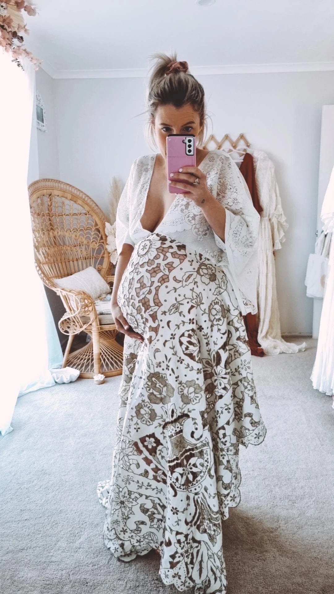 Olivia Maternity Photoshoot Dress