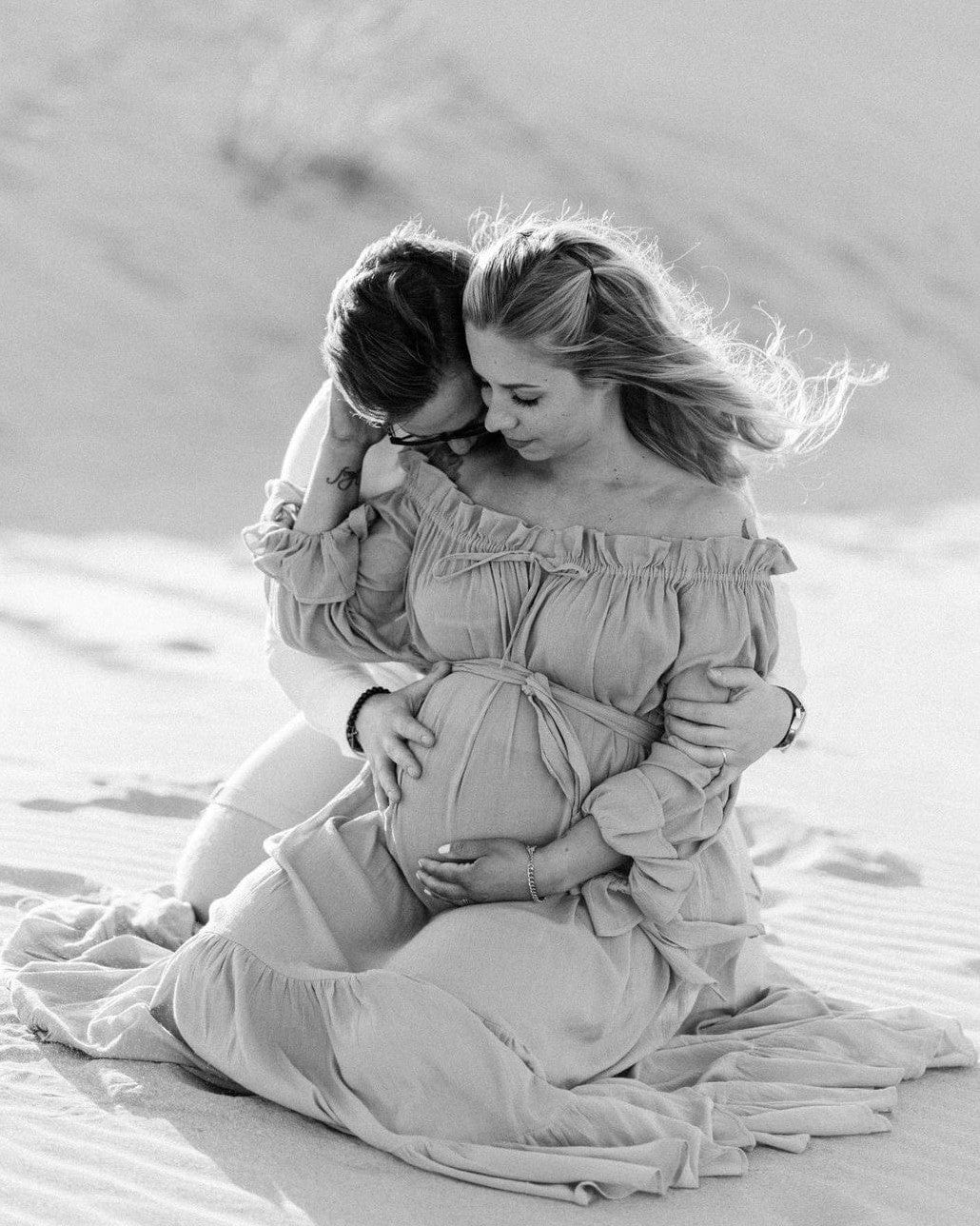 Hazel and Folk Emmaline Maxi Gown - Sage