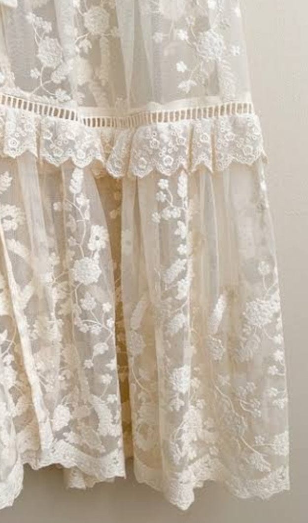 Spell Chloe Lace Duster - Maternity Photoshoot Robe - Wedding Robe