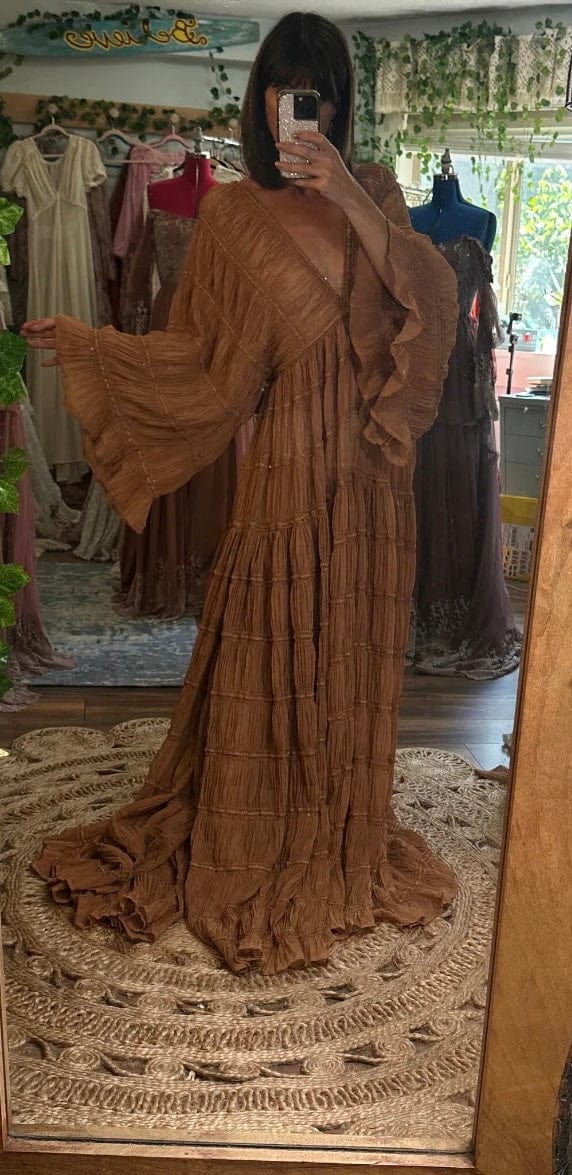 We Are Reclamation Wonderment and Awe Gown - Chocolate