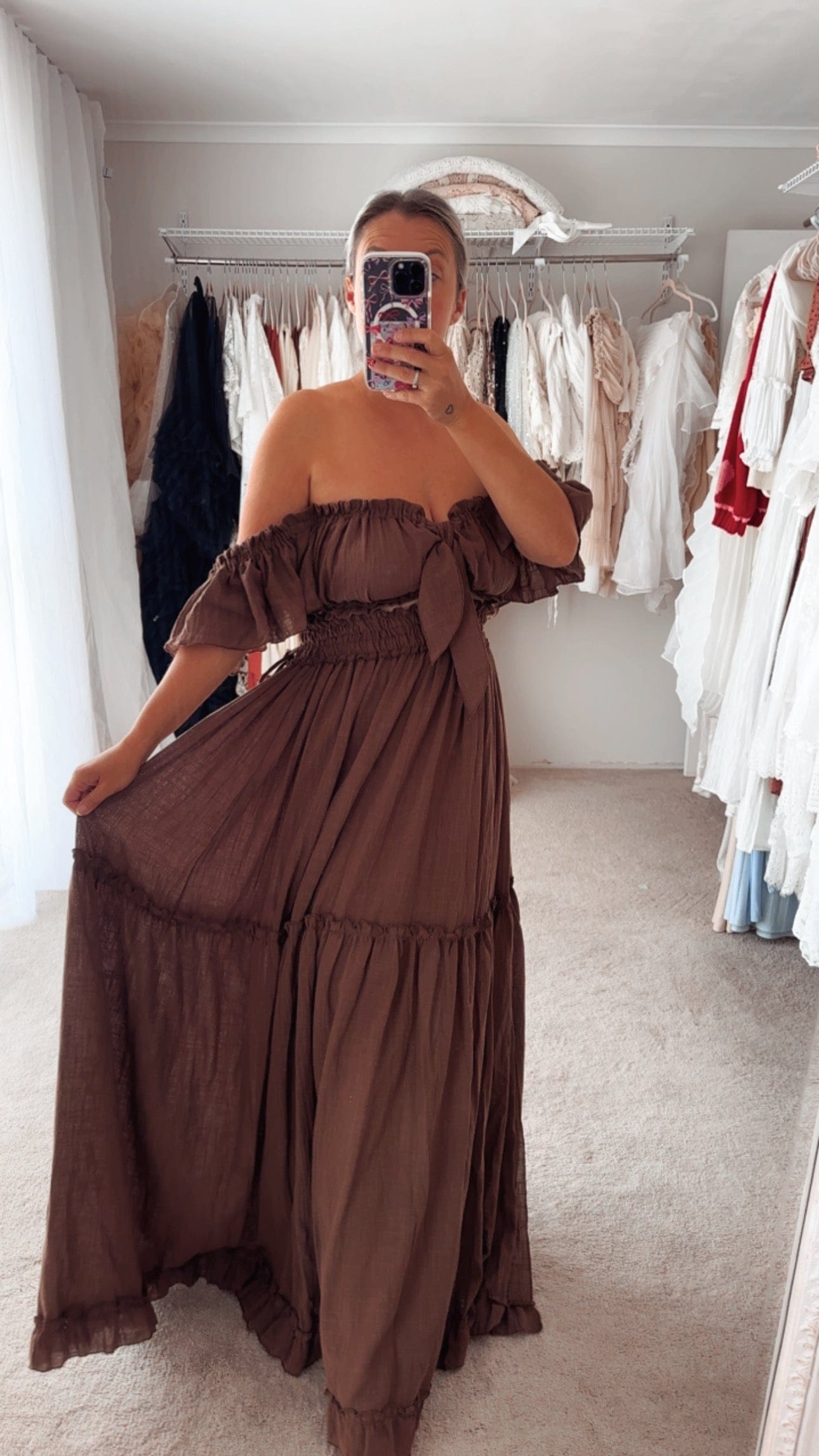 Mocha Love Two Piece Set - Maternity Photoshoots