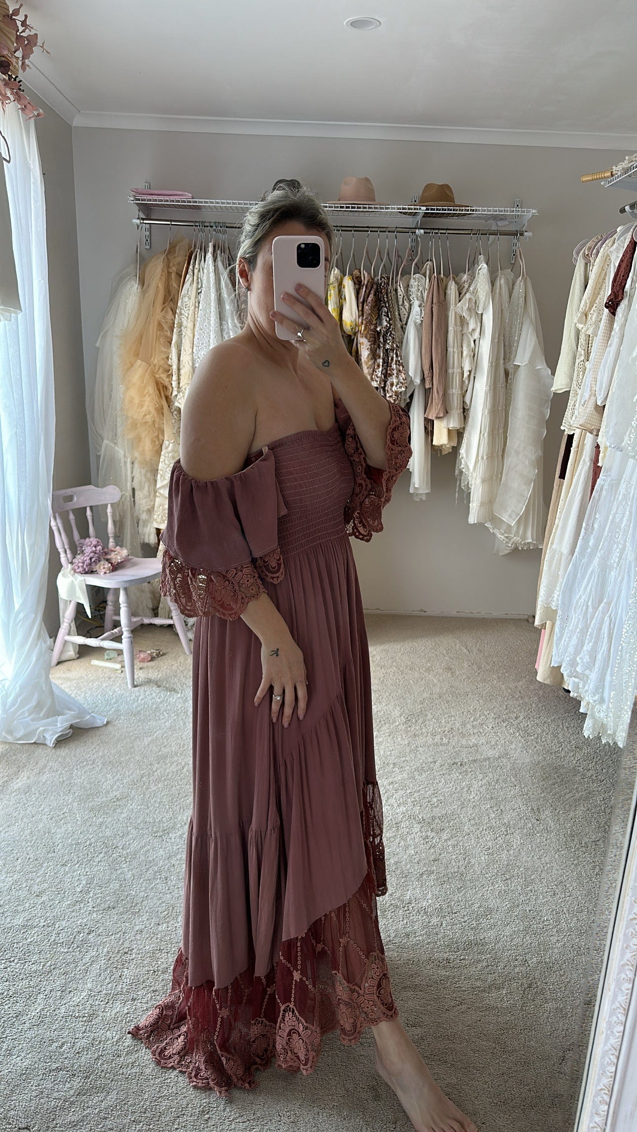 Coven and Co Folklore Gown ~ Rust