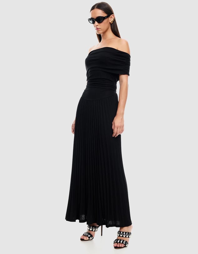 Field of Dreams Maxi Dress - Black