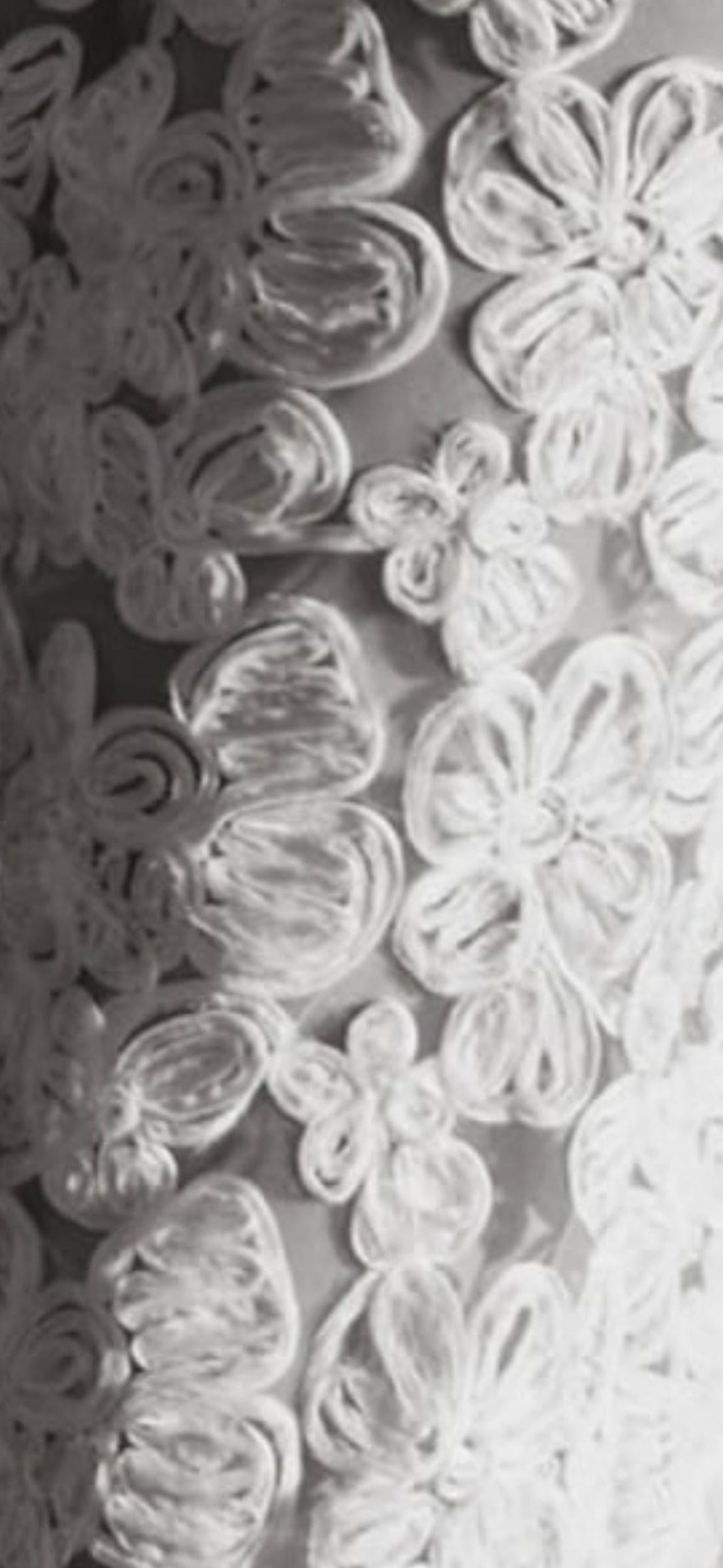 Close up of Fiorella Set from Everything Lace Hire