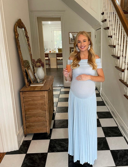 baby blue baby shower dress Field Of Dreams Dress