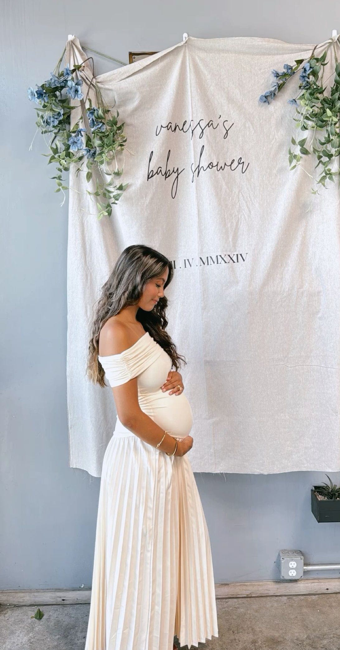 Field Of Dreams Dress - Baby Shower Dress | Everything Lace Hire Field Of Dreams Dress - Baby Shower Dress | Everything Lace Hire