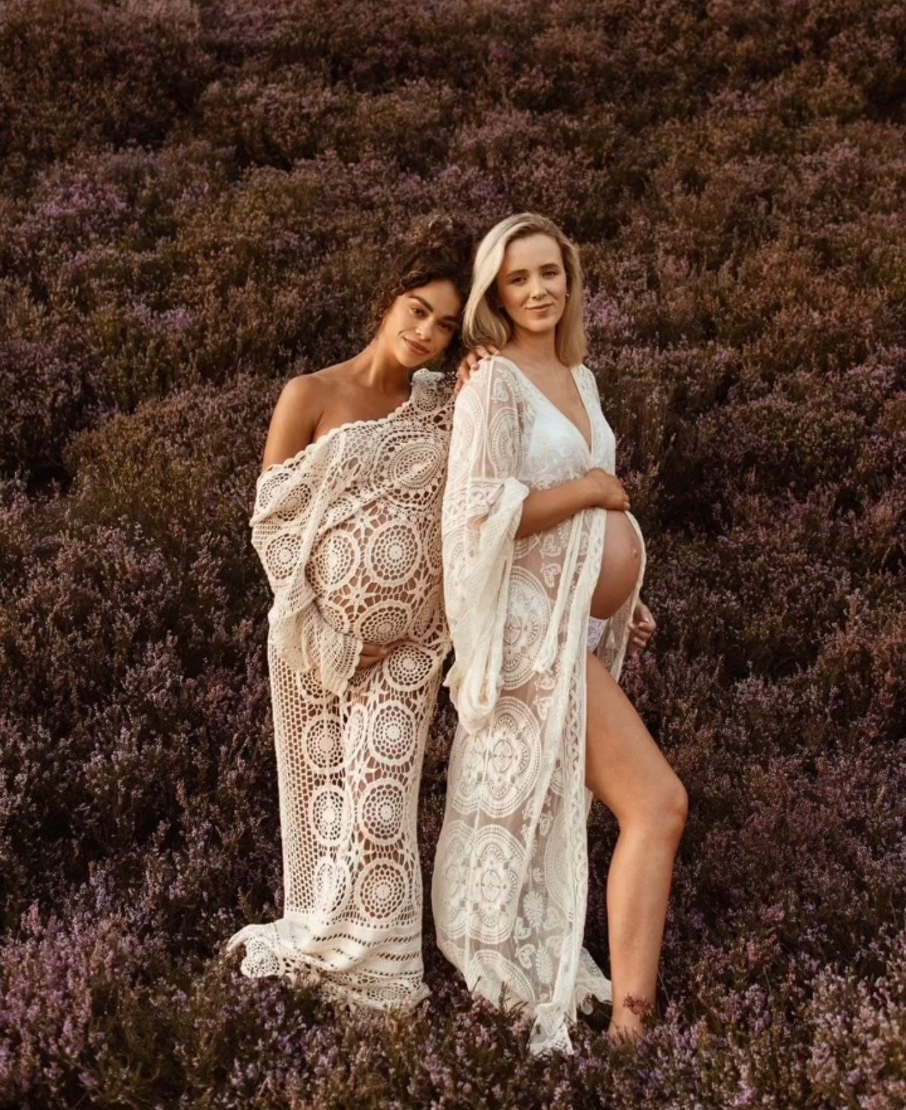 Seraphina Crochet Maternity Photoshoot Dress Everything Lace Hire